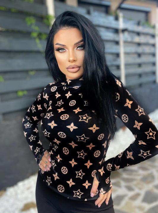 Bluza Black Fancy Long